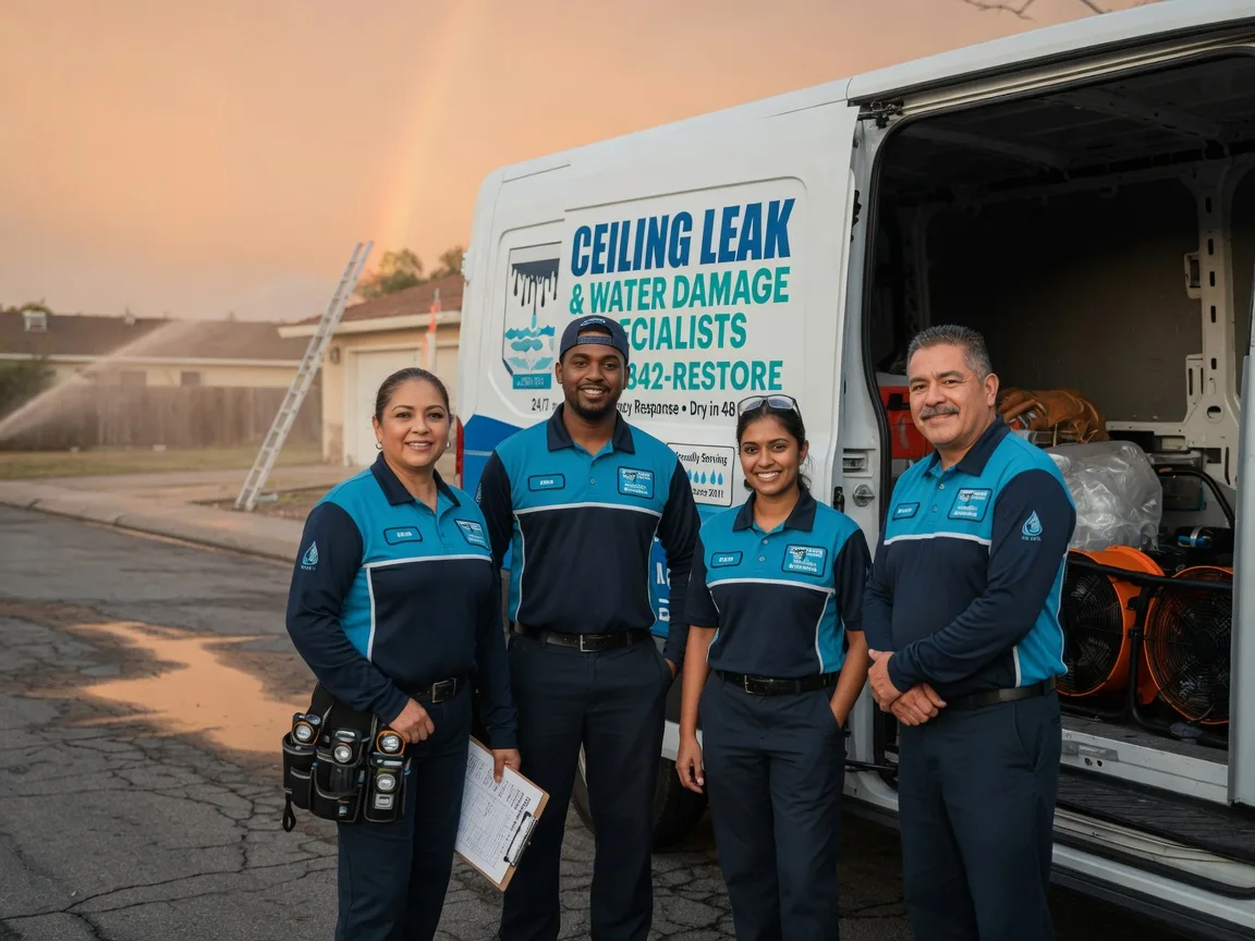 Ceiling Leak Cleanup company in Susan, VA