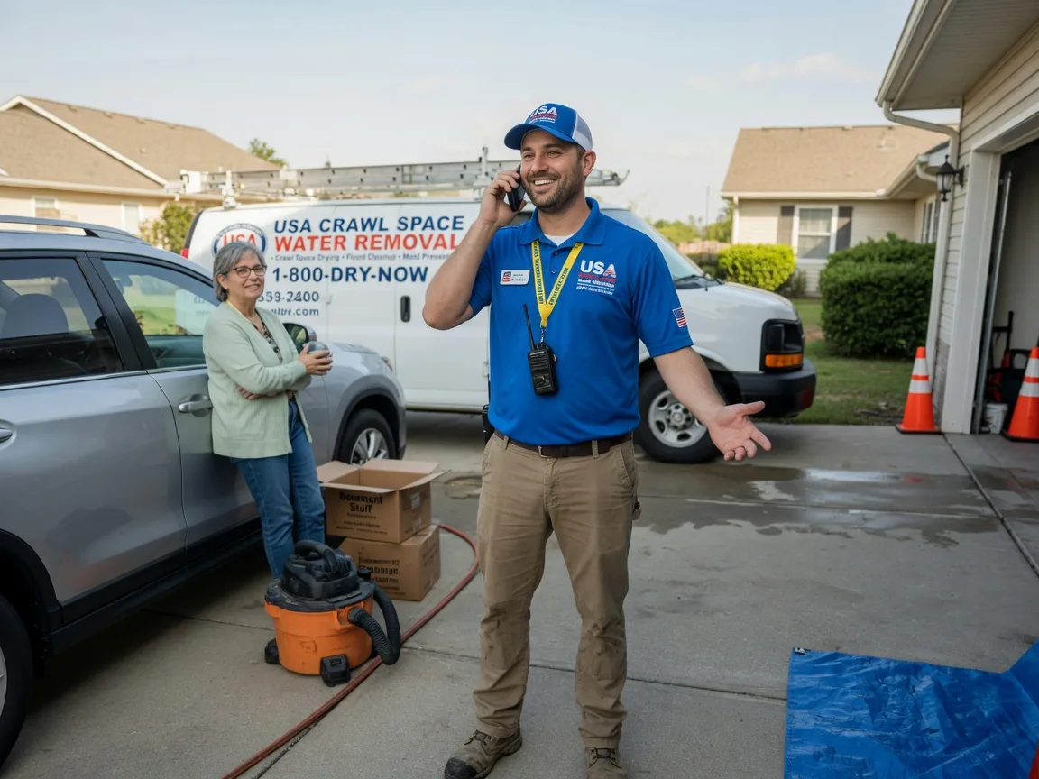 Crawl Space Water Removal Susan, VA FAQs
